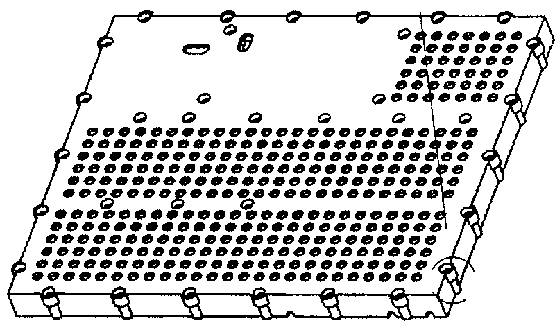 Plastic shielding cover board