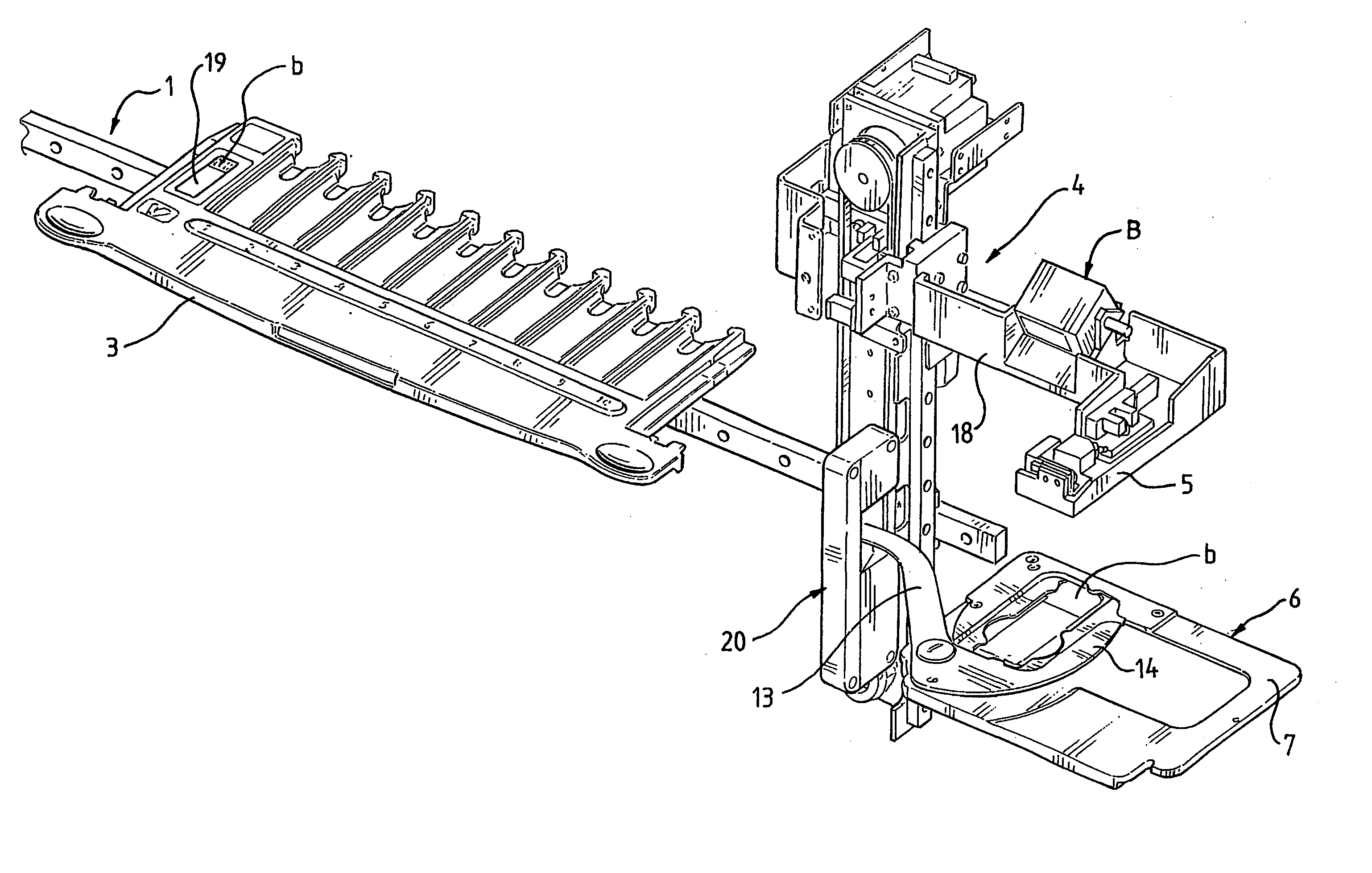 Slide holder for an automated slide loader