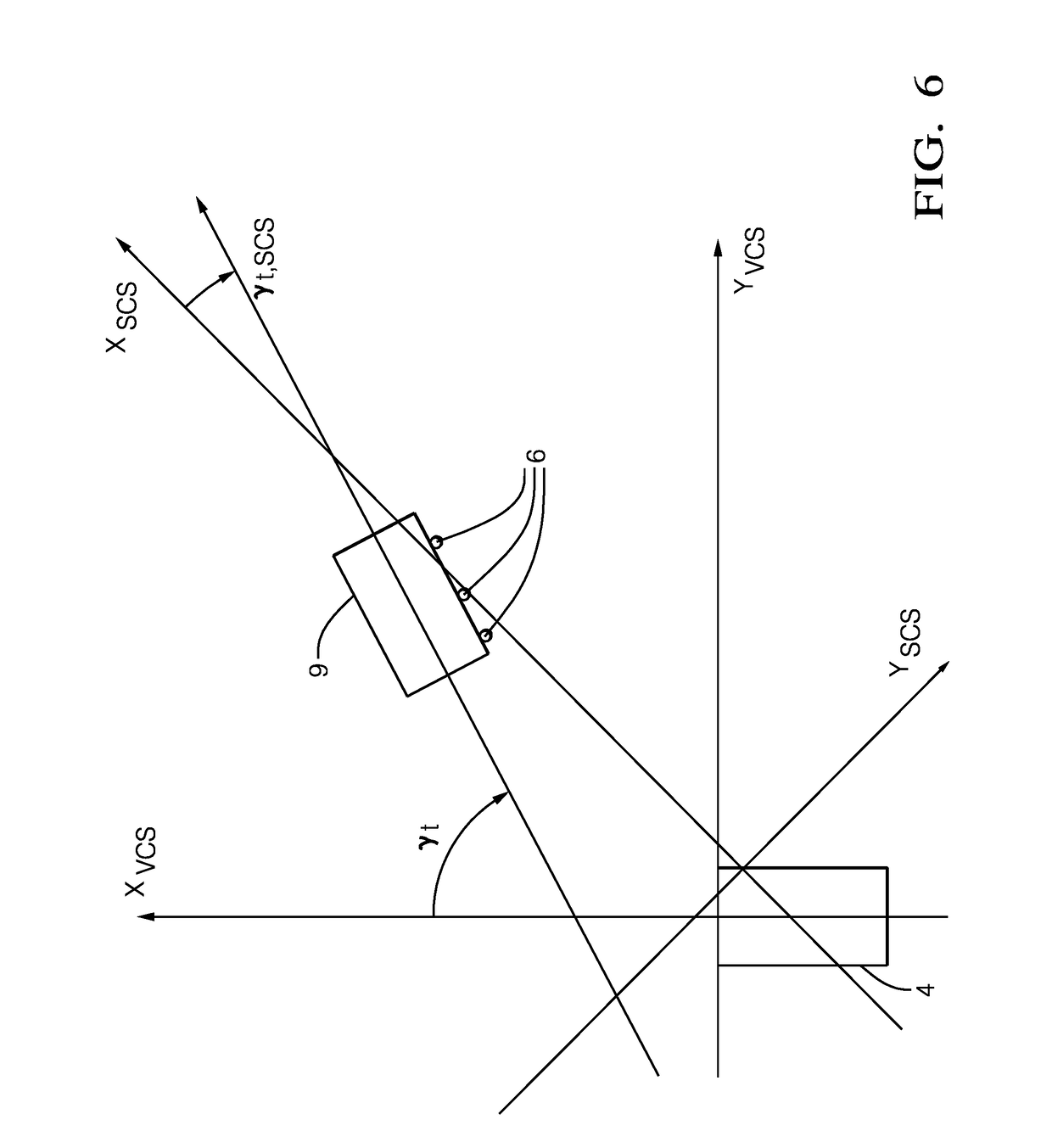 Method of determining the yaw rate of a target vehicle