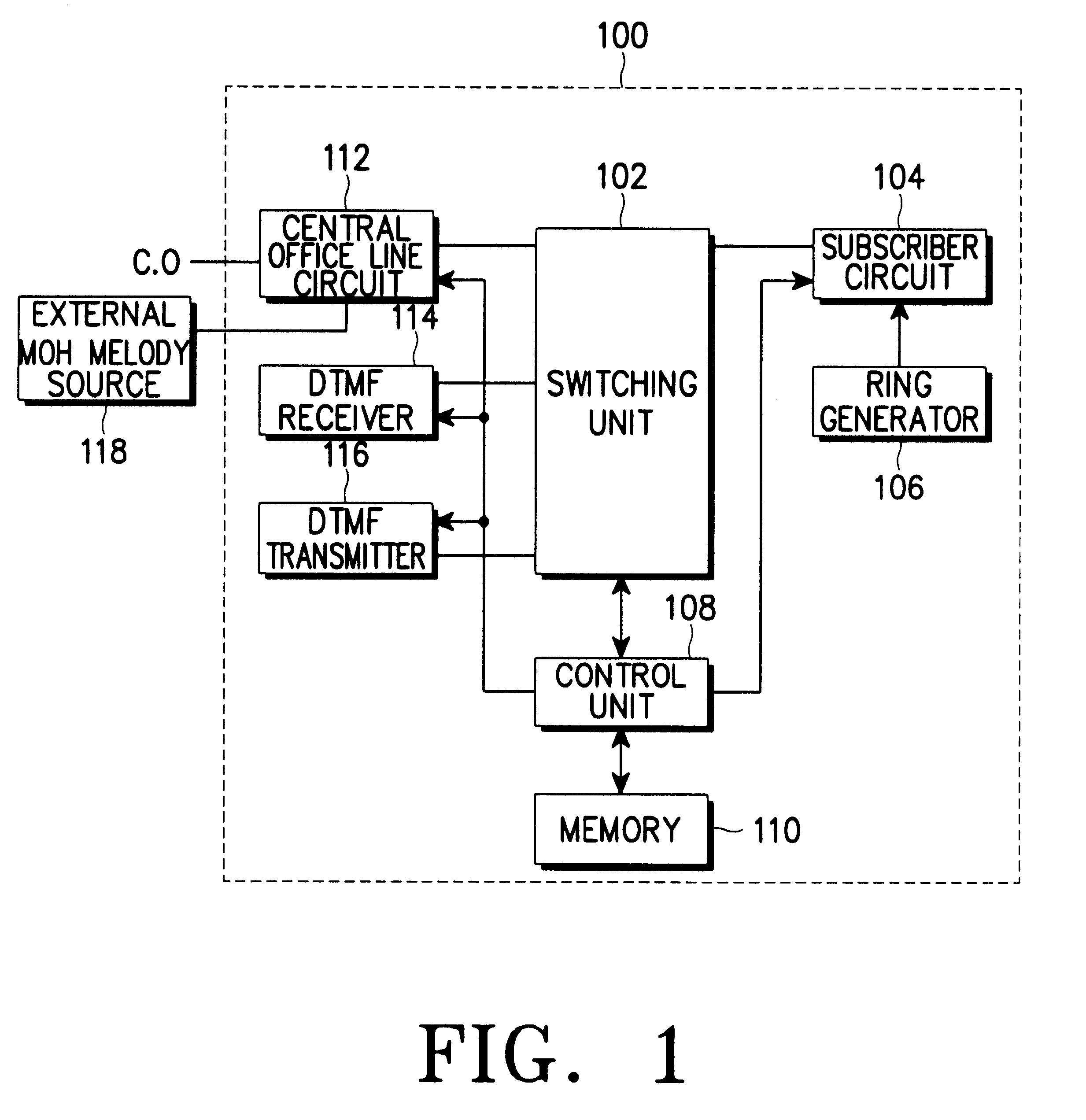 Apparatus and method for providing music-on-hold service in key telephone system