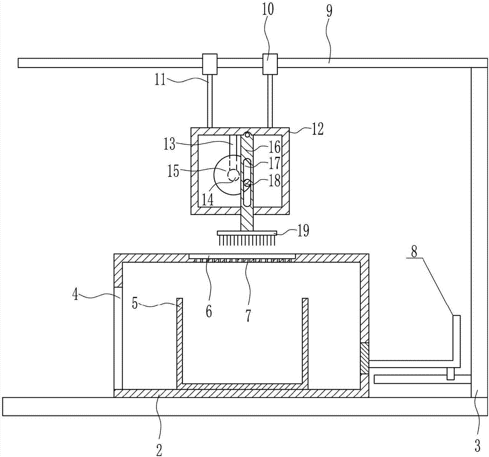 Special PCB circuit board dust removing equipment for electronic scientific and technological development