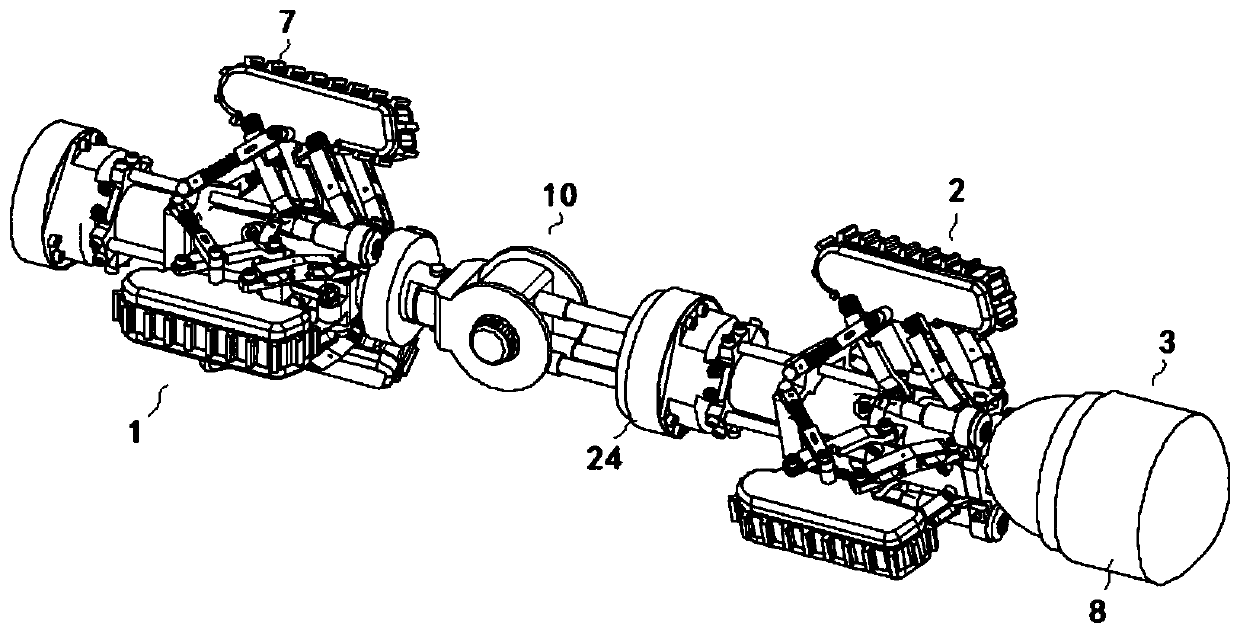 Remote control robot for petroleum pipeline maintenance