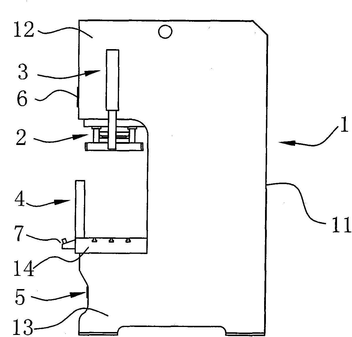 Servo electrohydraulic composite pressure method and press machine thereof