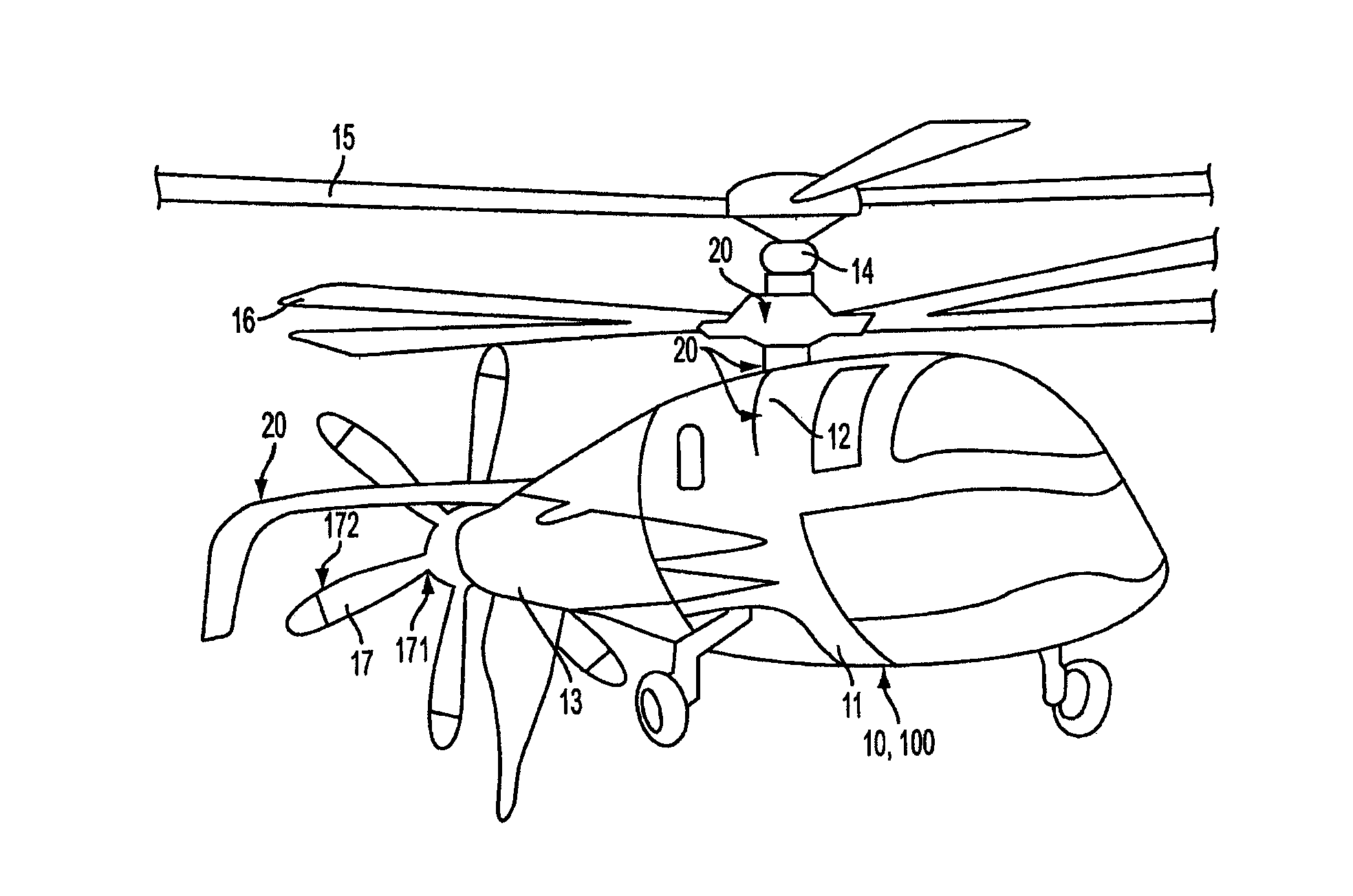 Boundary layer ingesting blade