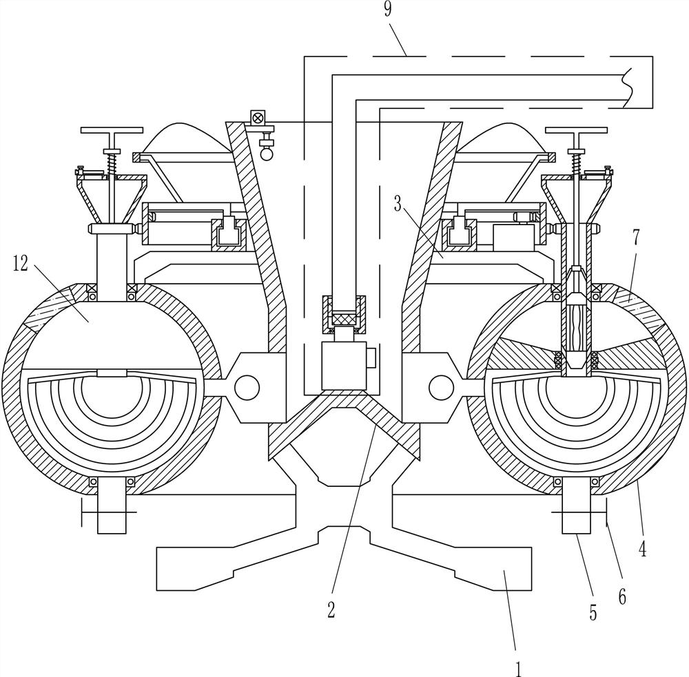 A rapid mixing equipment for sewage treatment flocculant