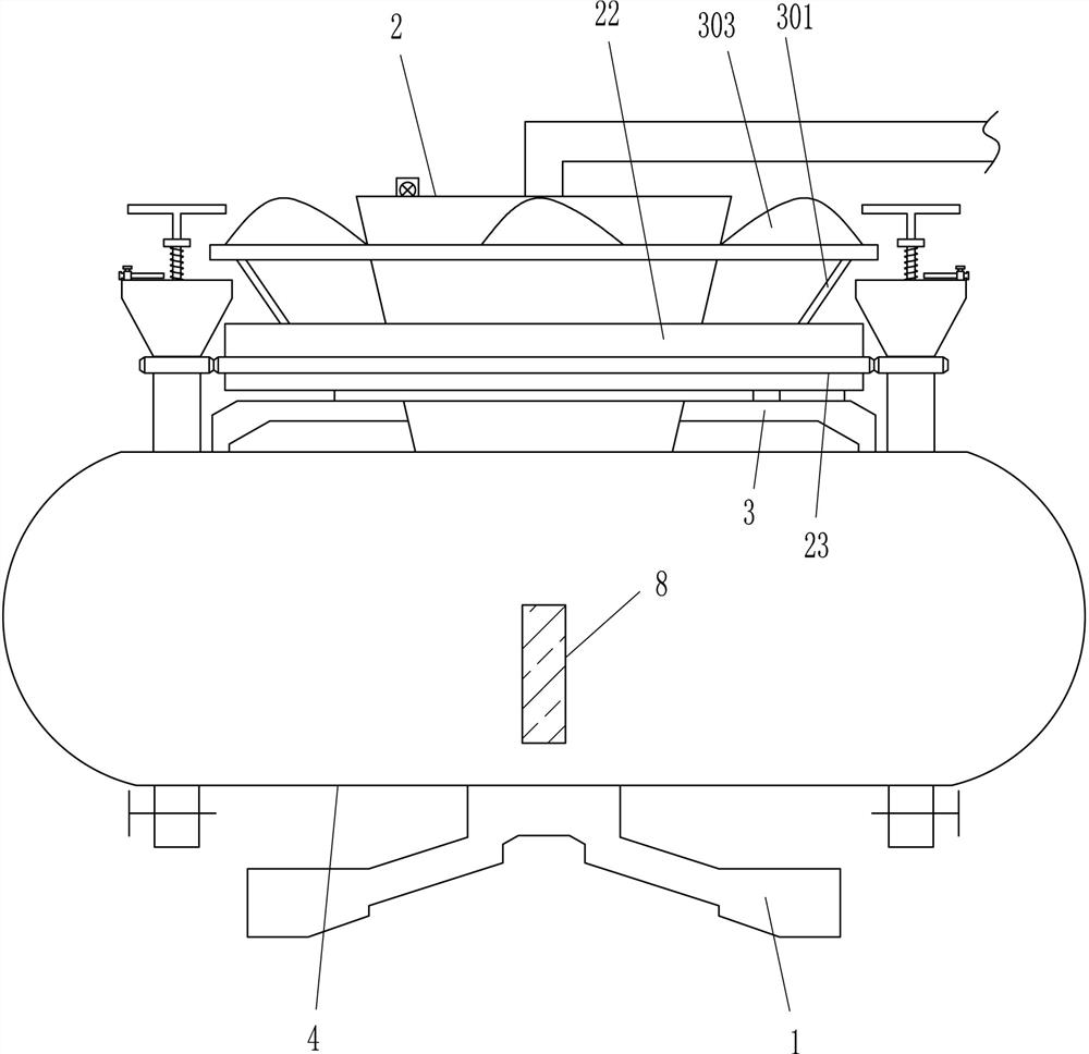 A rapid mixing equipment for sewage treatment flocculant