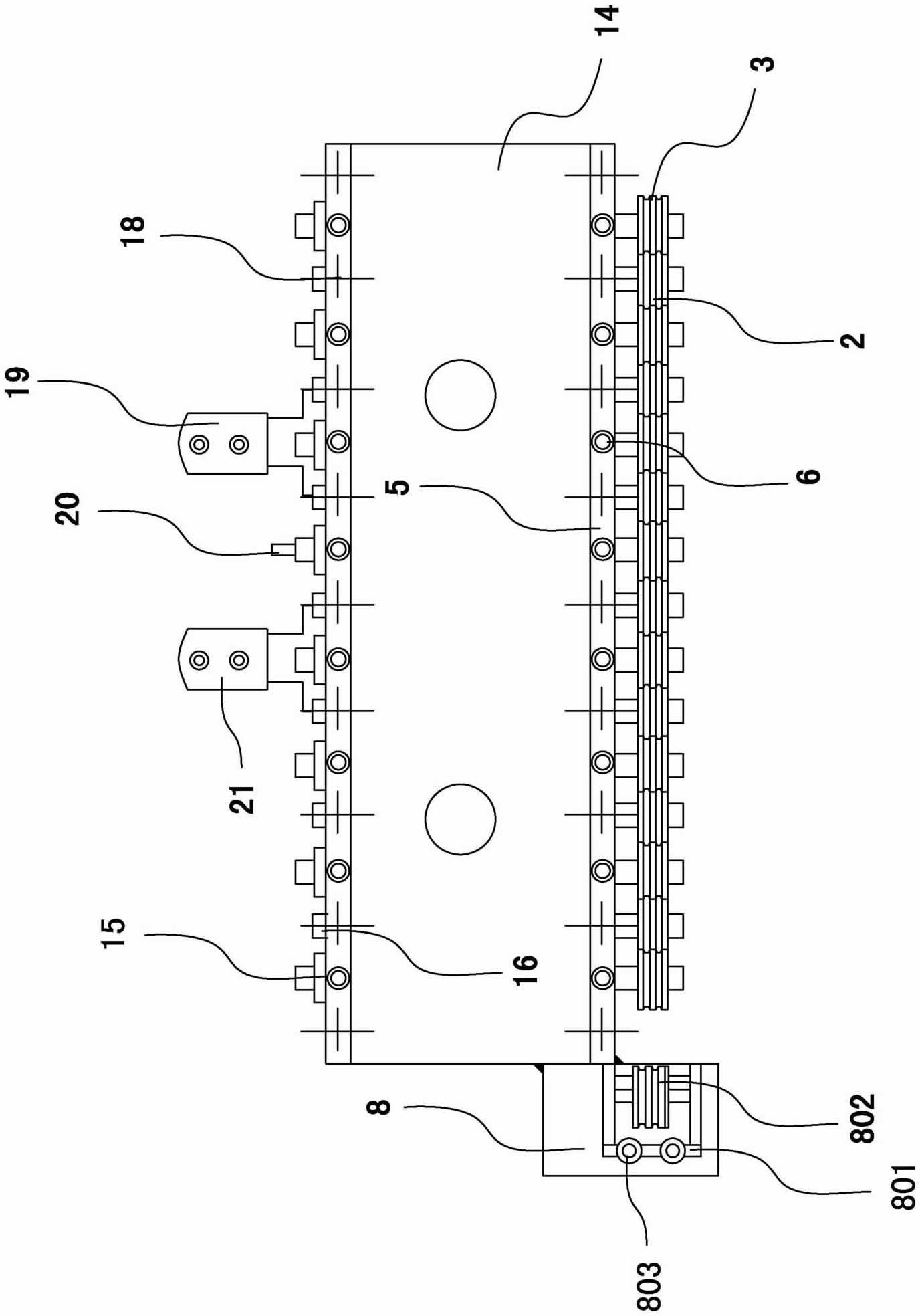 Full hydraulic double-motor energy-saving reinforcing steel bar straightening and cutting machine