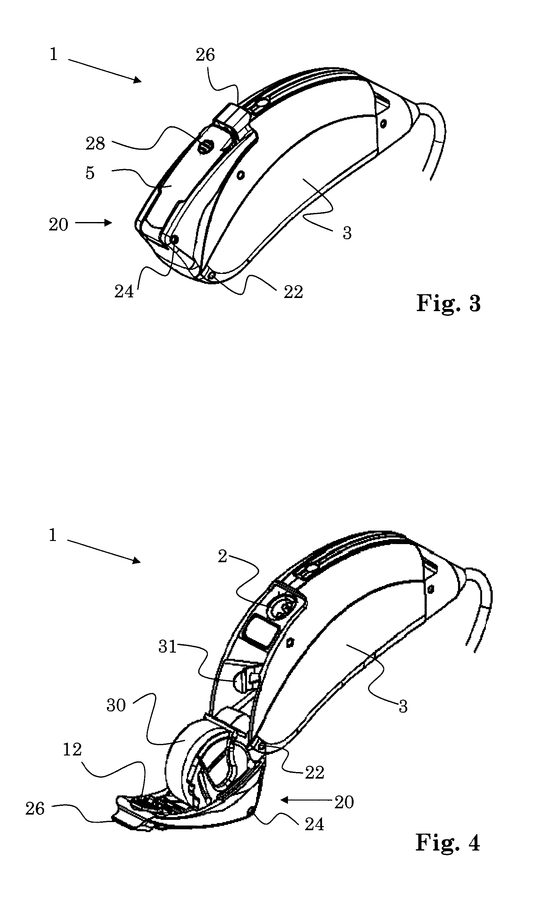 Hearing device with user control