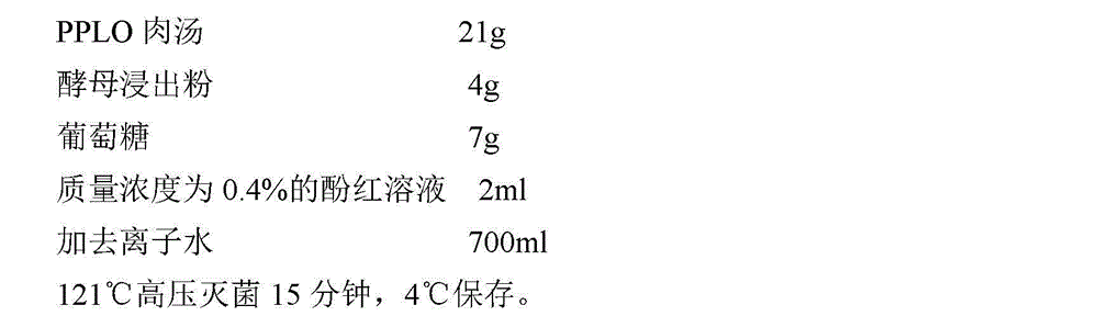 Culture medium adopting continuous enrichment culture for mycoplasma gaujseptium and preparation method