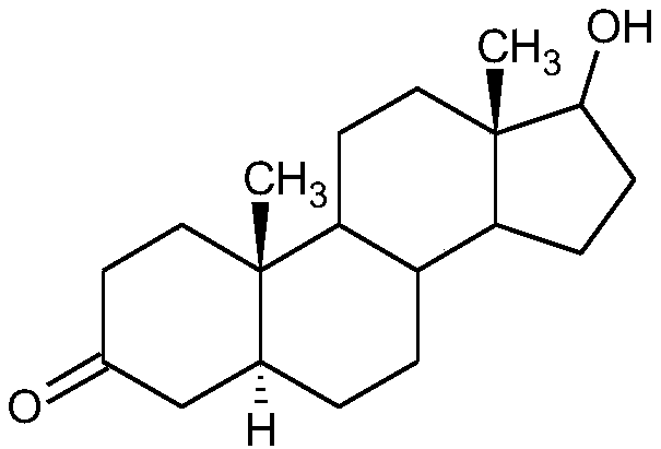 Preparation method of 5alpha-androstane-17-hydroxy-3-one