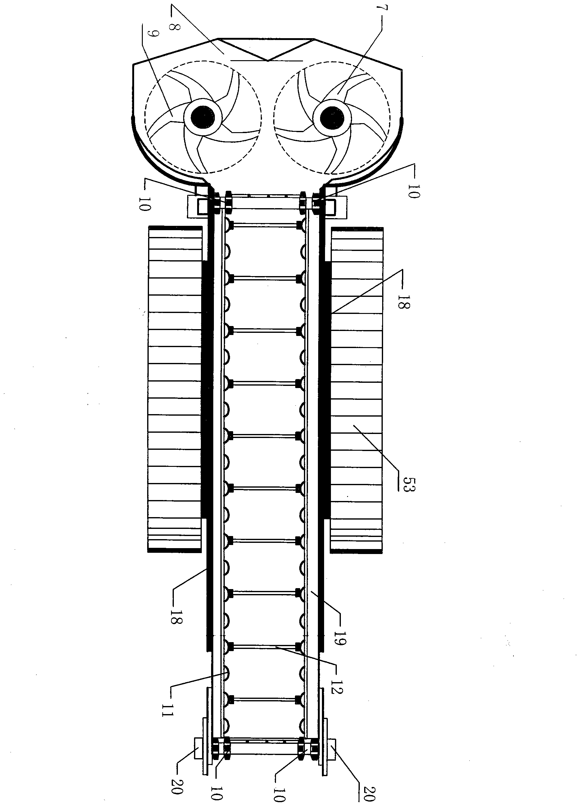 Multifunctional underground roadway tunneling locomotive