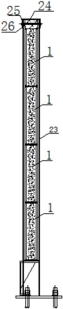 New-structure railway sound barrier