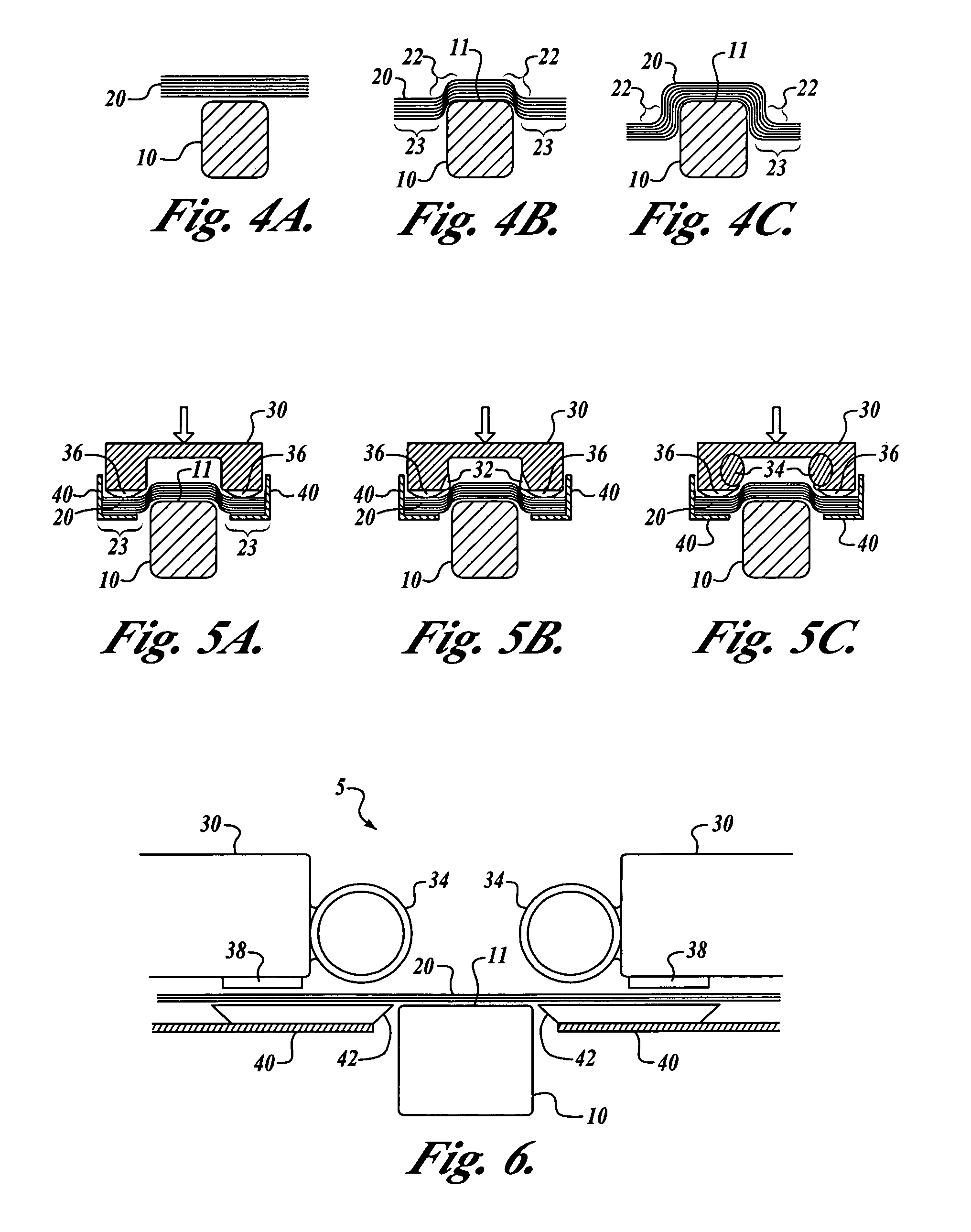 Forming method for composites