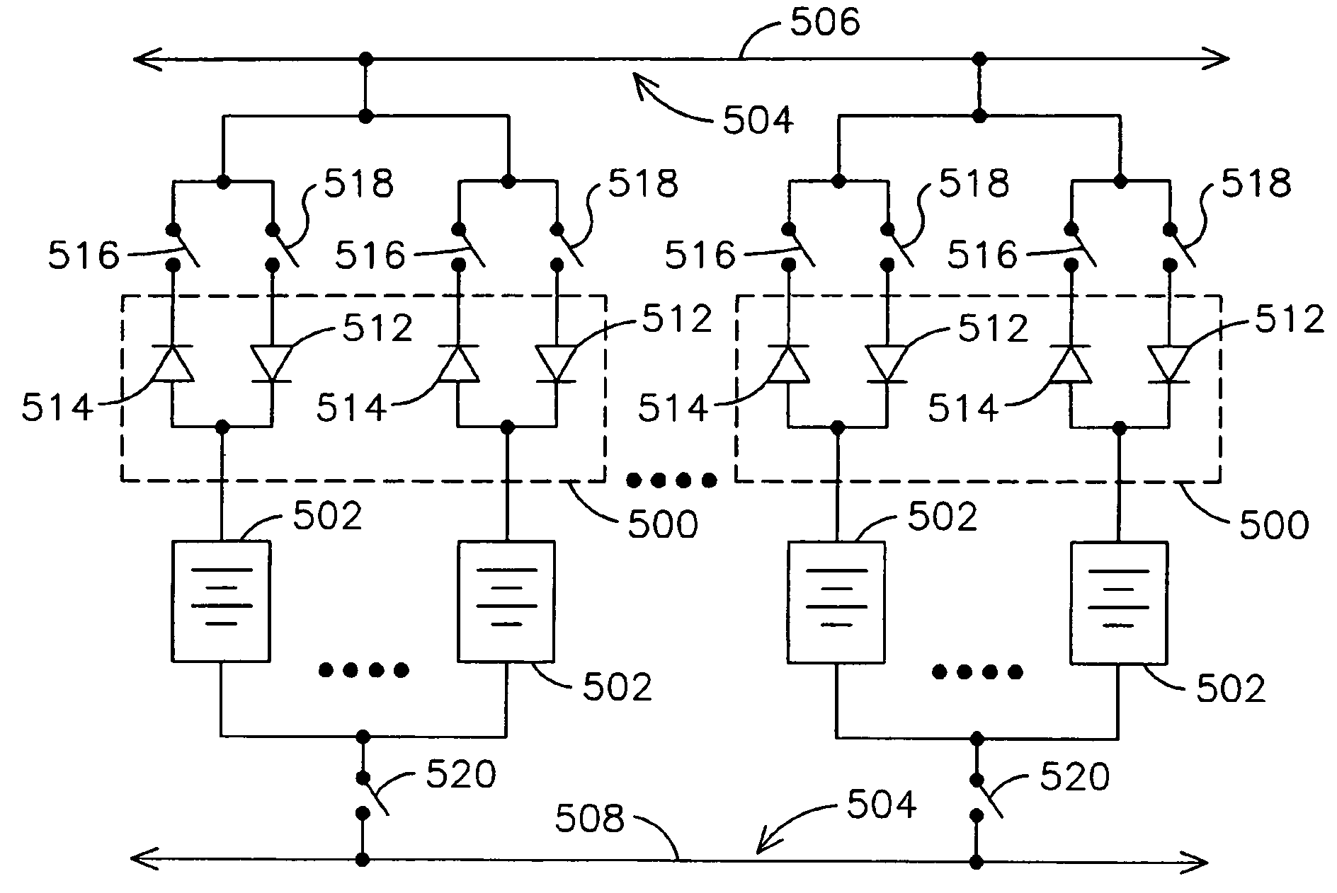 Electrical energy capture system with circuitry for blocking flow of undesirable electrical currents therein