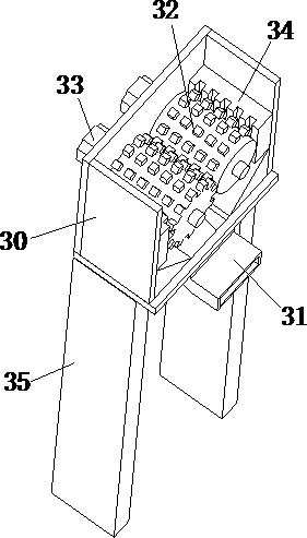 Kitchen garbage compression and water-oil separation equipment