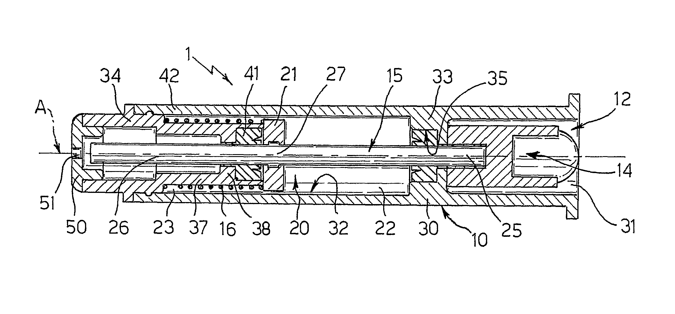 Decelerating stop device for a movable member, in particular a furniture door or drawer, fittable to a stop surface of the movable member