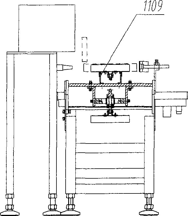 Civil explosive middle package and boxing production line