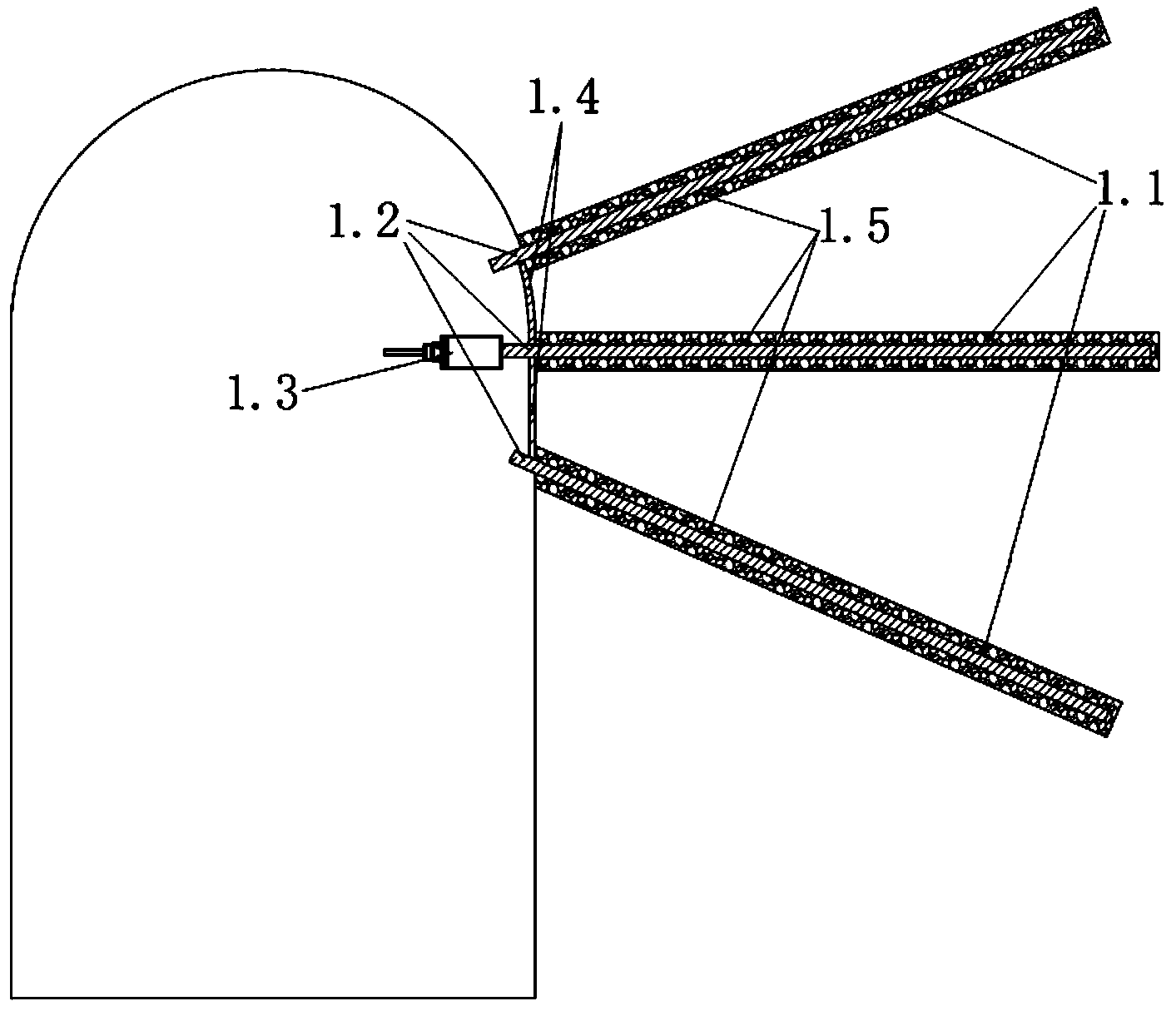 Metal mine downhole microseismic monitoring system