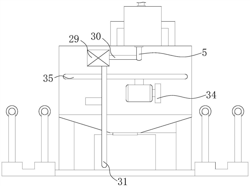 A sandblasting operation device for wood product production and processing