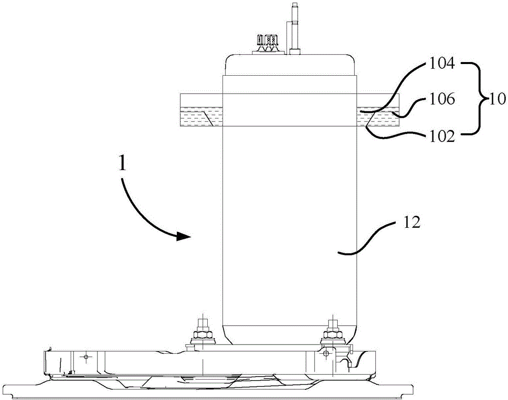 Compressor, air conditioner outdoor unit and air conditioner