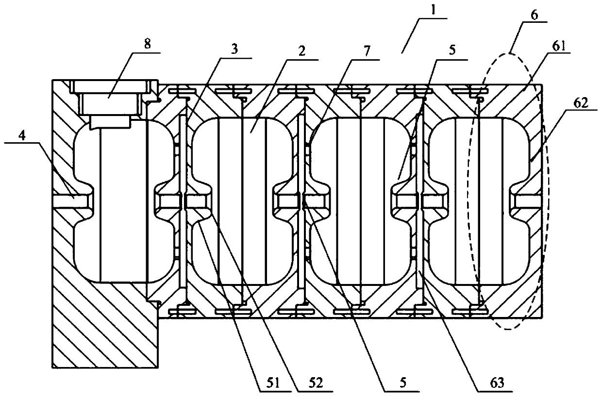 Shaft-coupled double-period electron accelerator tube and method for frequency up-regulation of accelerator and cavity