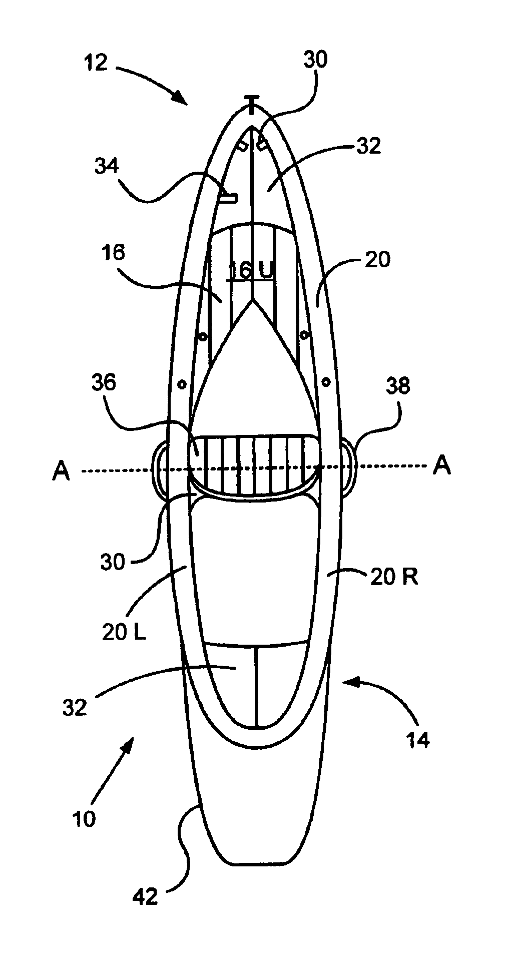 Inflatable kayak