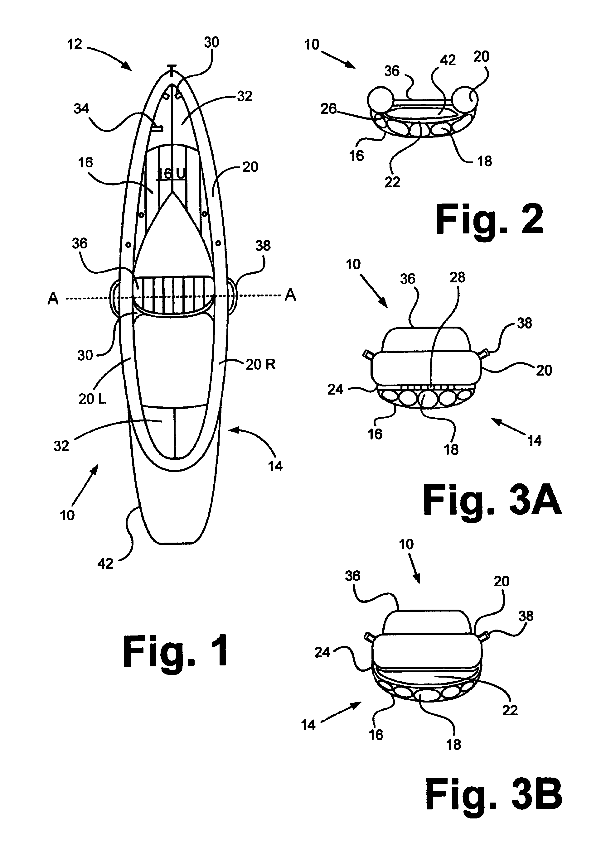 Inflatable kayak