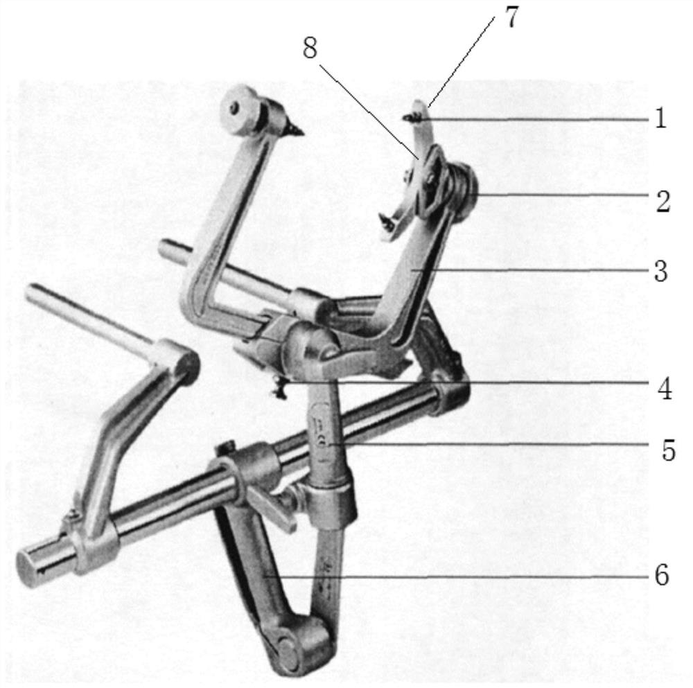 mayfield head frame double nail fixed position precise locator