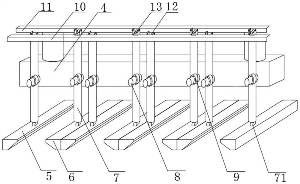 A horseshoe harvesting imitation manual automatic root pulling mechanism