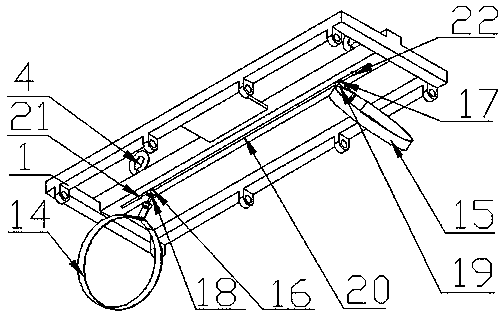 Universal unmanned underwater vehicle recovery device and recovery method