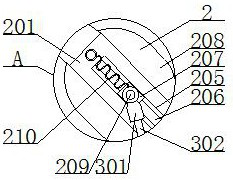 Fixing device used for assisting impulse oseillometry