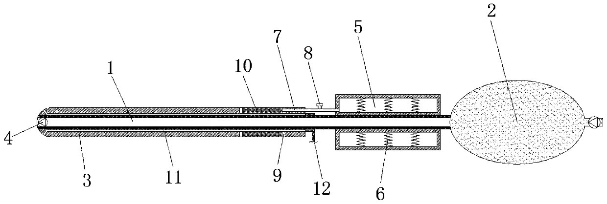 Medicine dropping device for otorhinolaryngological department