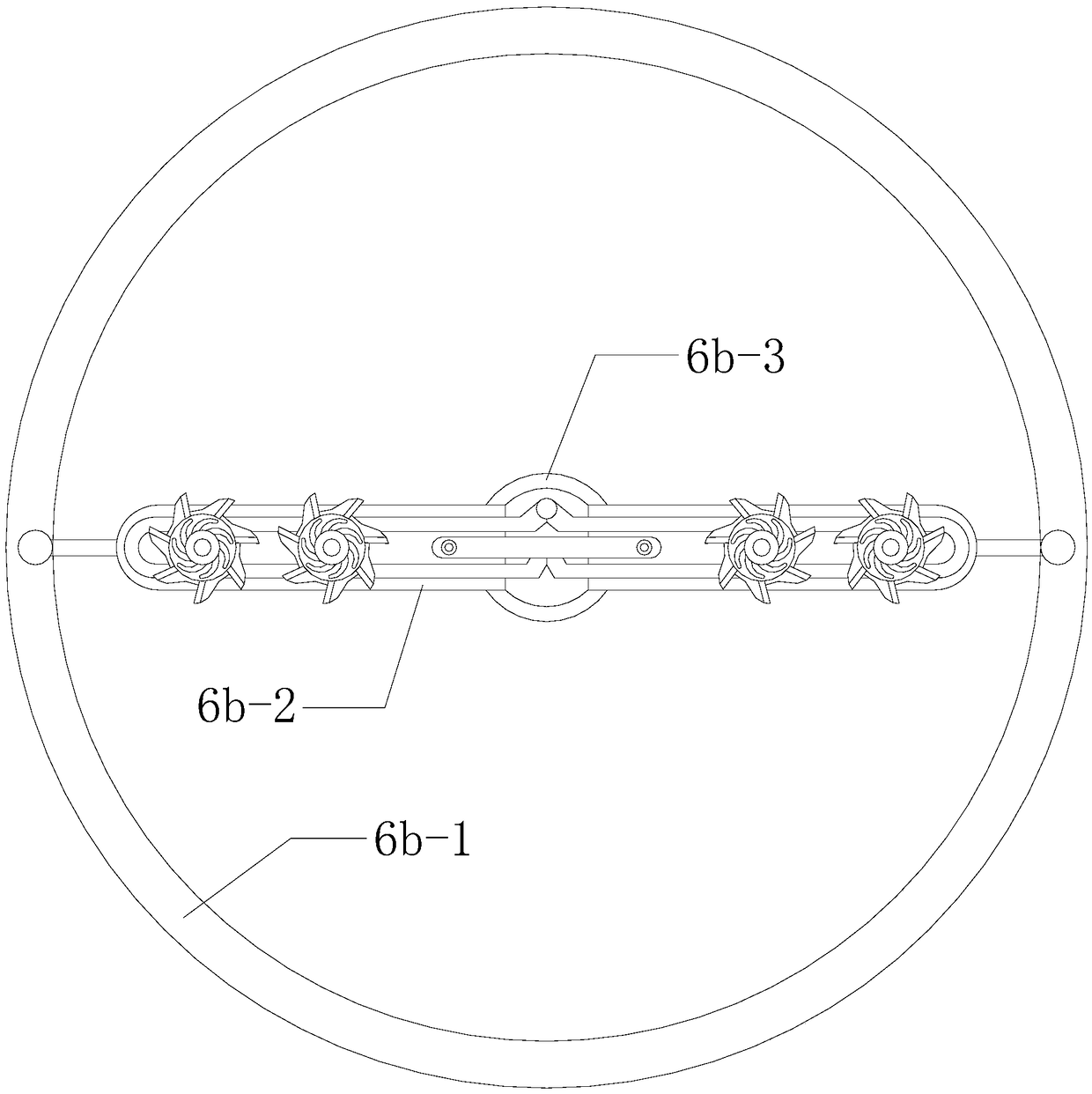 Smart home dish-washing machine based on liquid flow motion principle