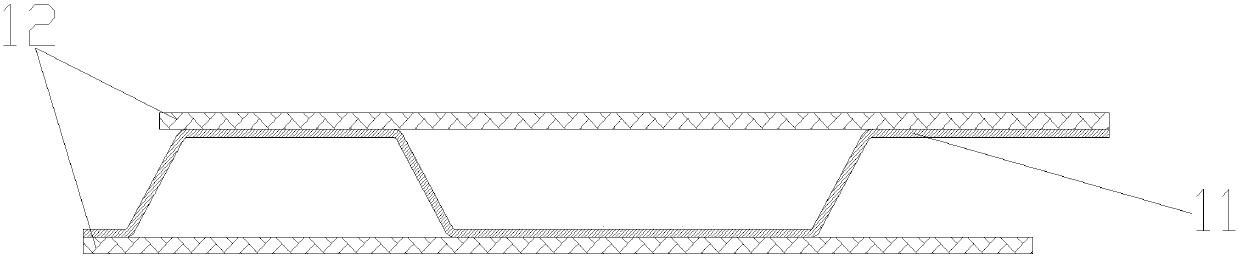 LED lamp with memory conduction structure and implementation method thereof