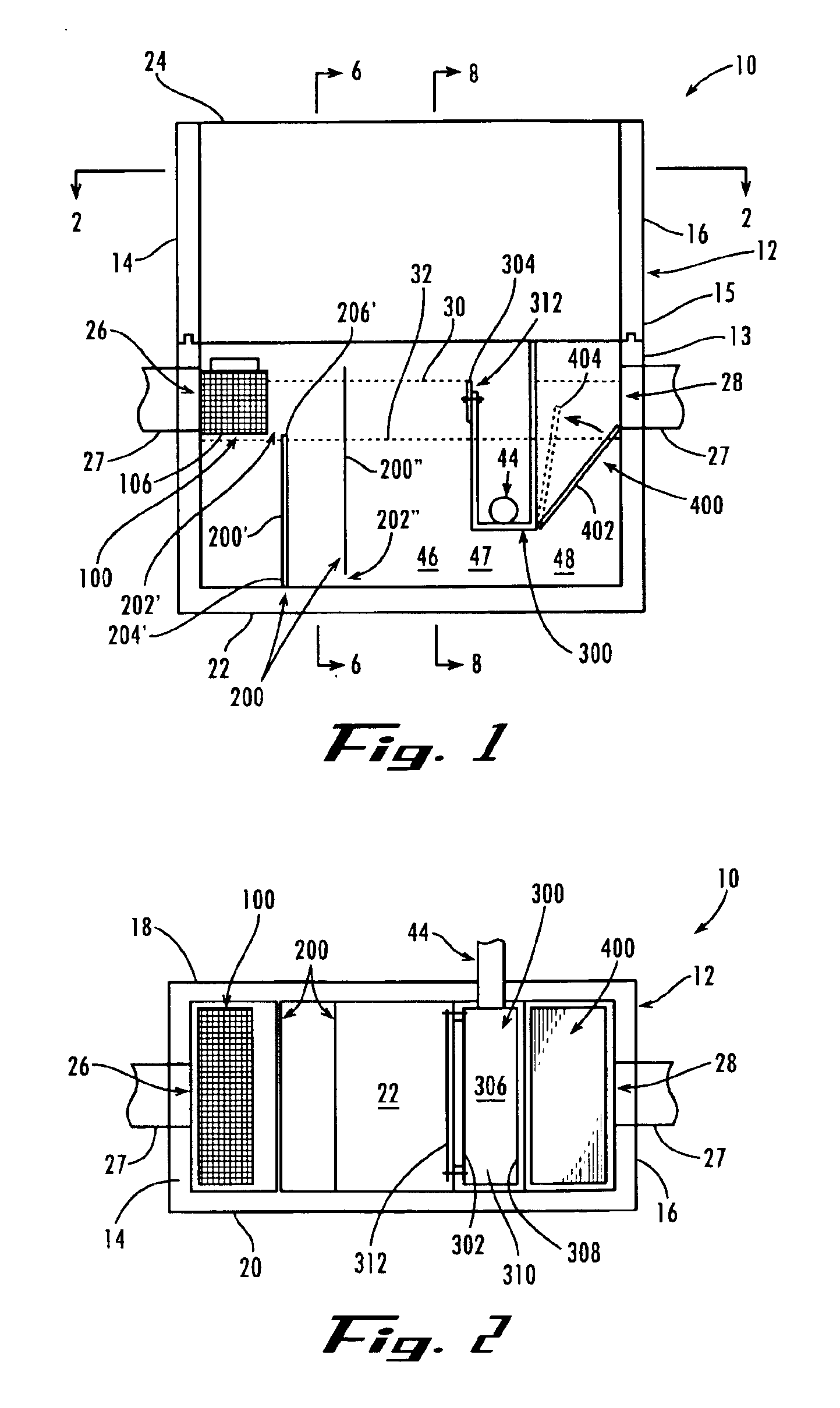 Water pollution trap with inlet basket