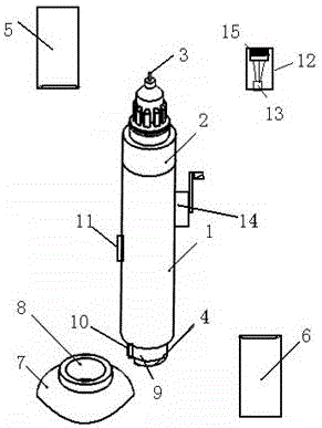 General type painting make-up pen