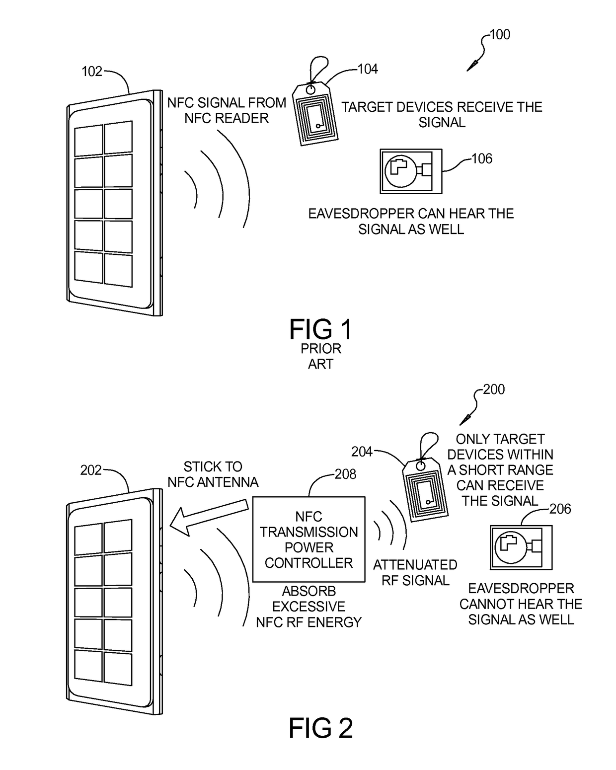 Near field communication system and method for controlling transmission power of near field communication system