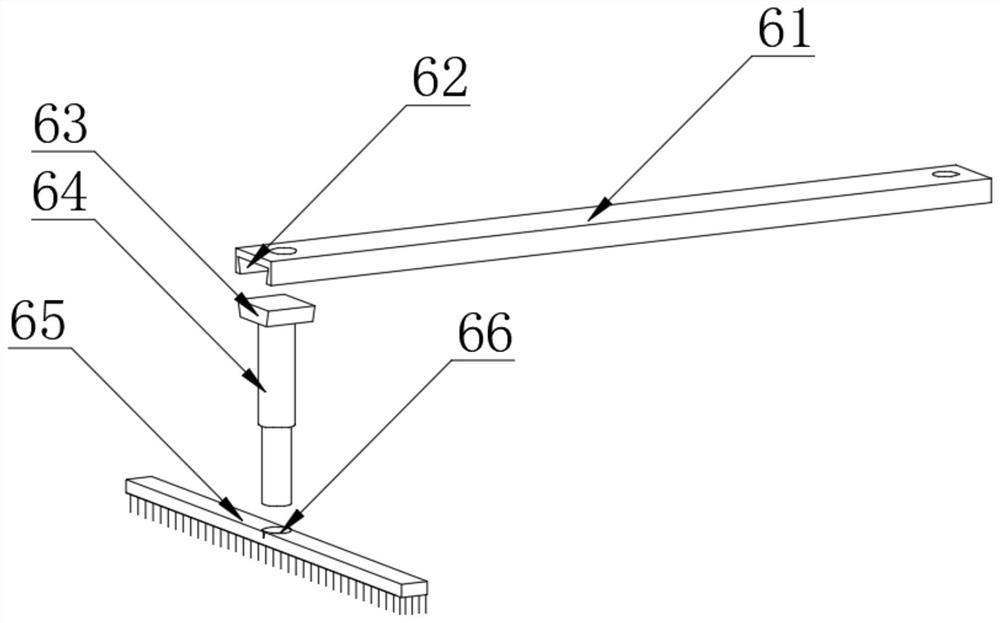 Environment-friendly dust collection mechanism for door machining and using method thereof