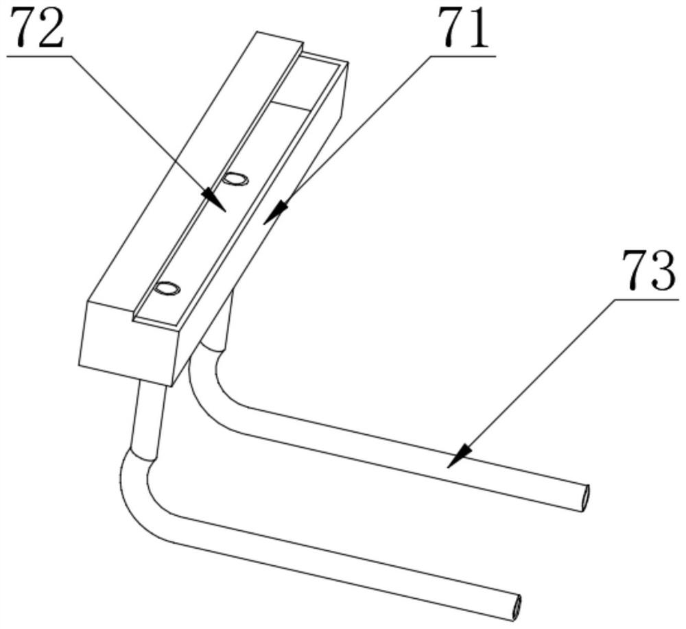 Environment-friendly dust collection mechanism for door machining and using method thereof