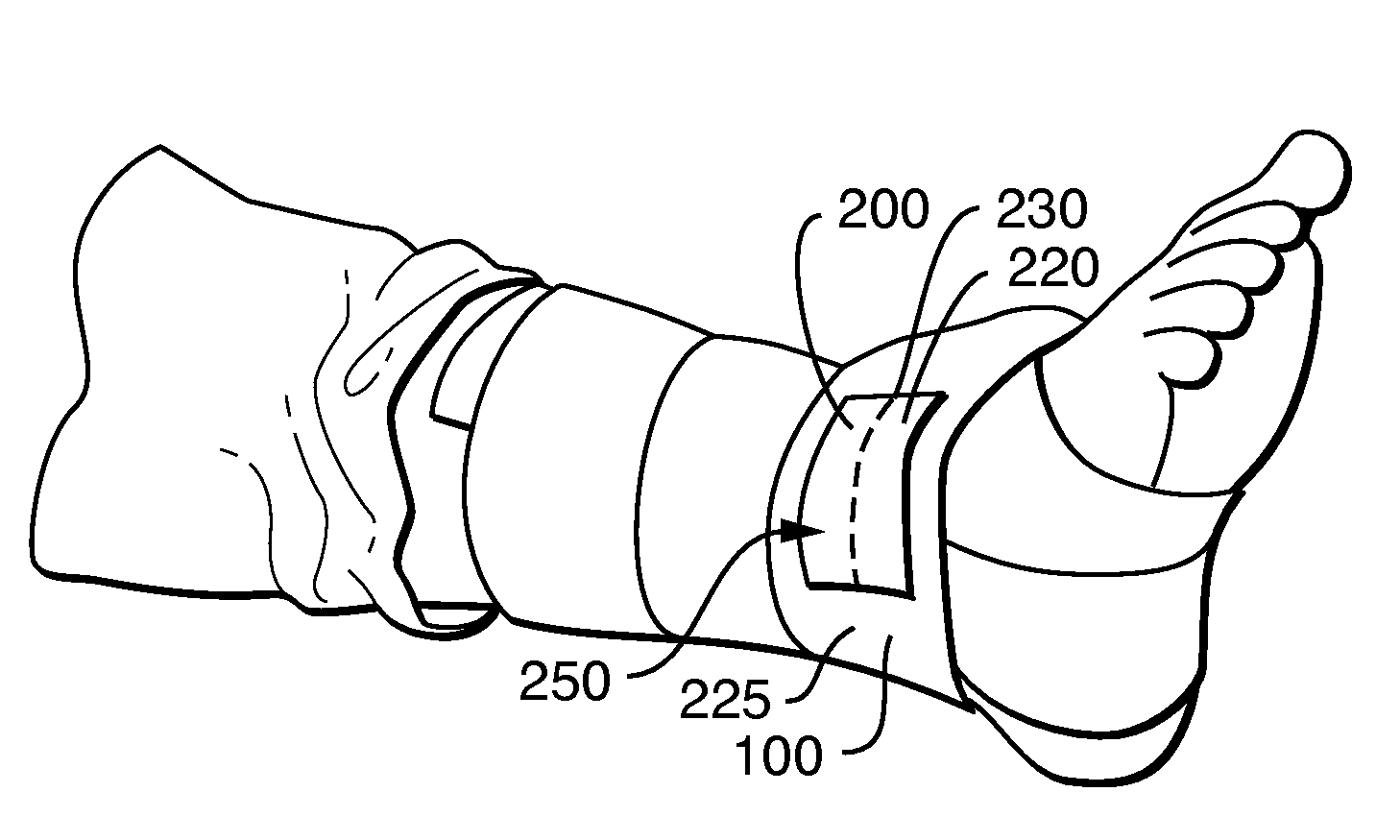 Wearable Article That Stiffens Upon Sudden Force
