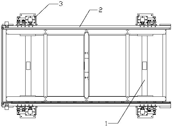 Laser cutting machine hydraulic lifting working platform