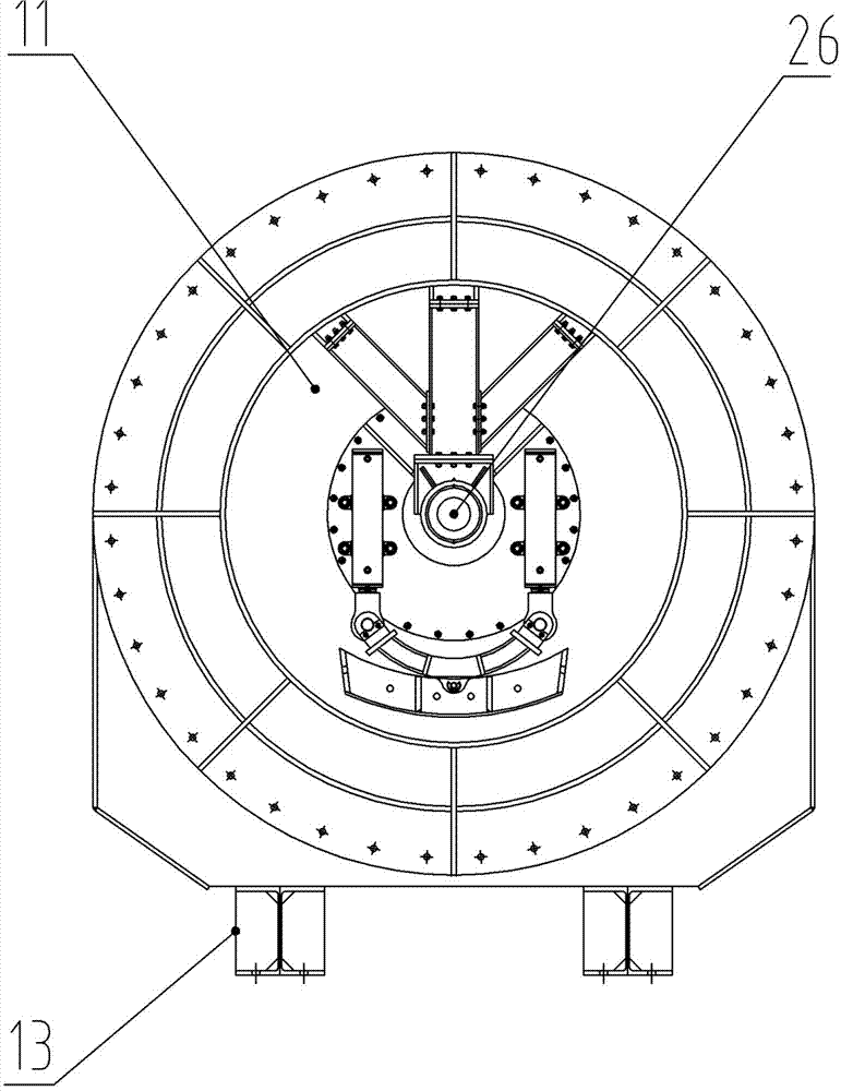 Testing device for extruding and lining of concrete