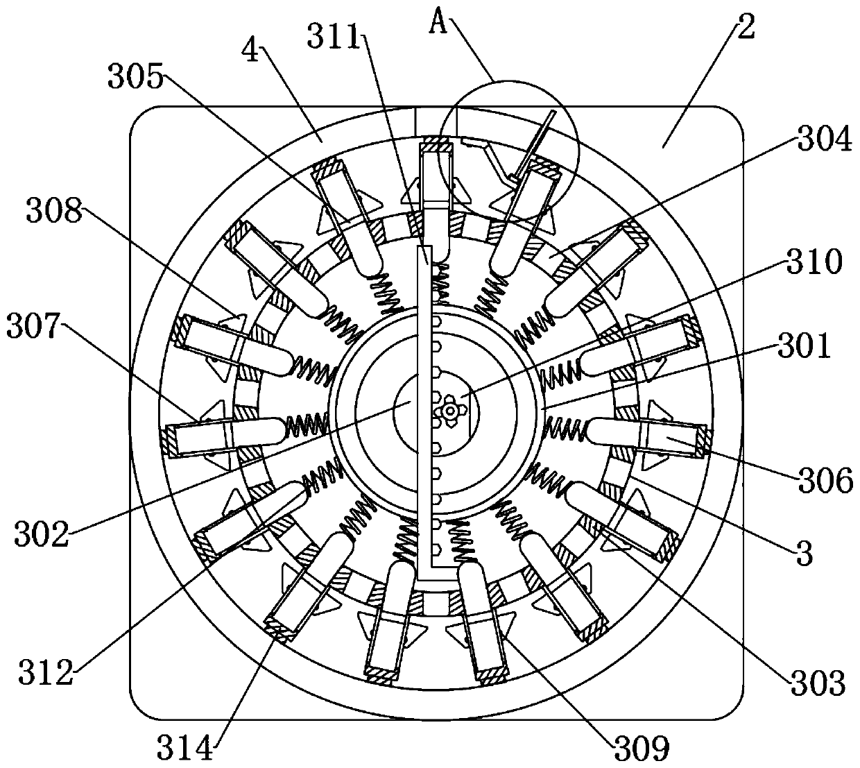 Automatic meter searching method for low-voltage transformer area and auxiliary device