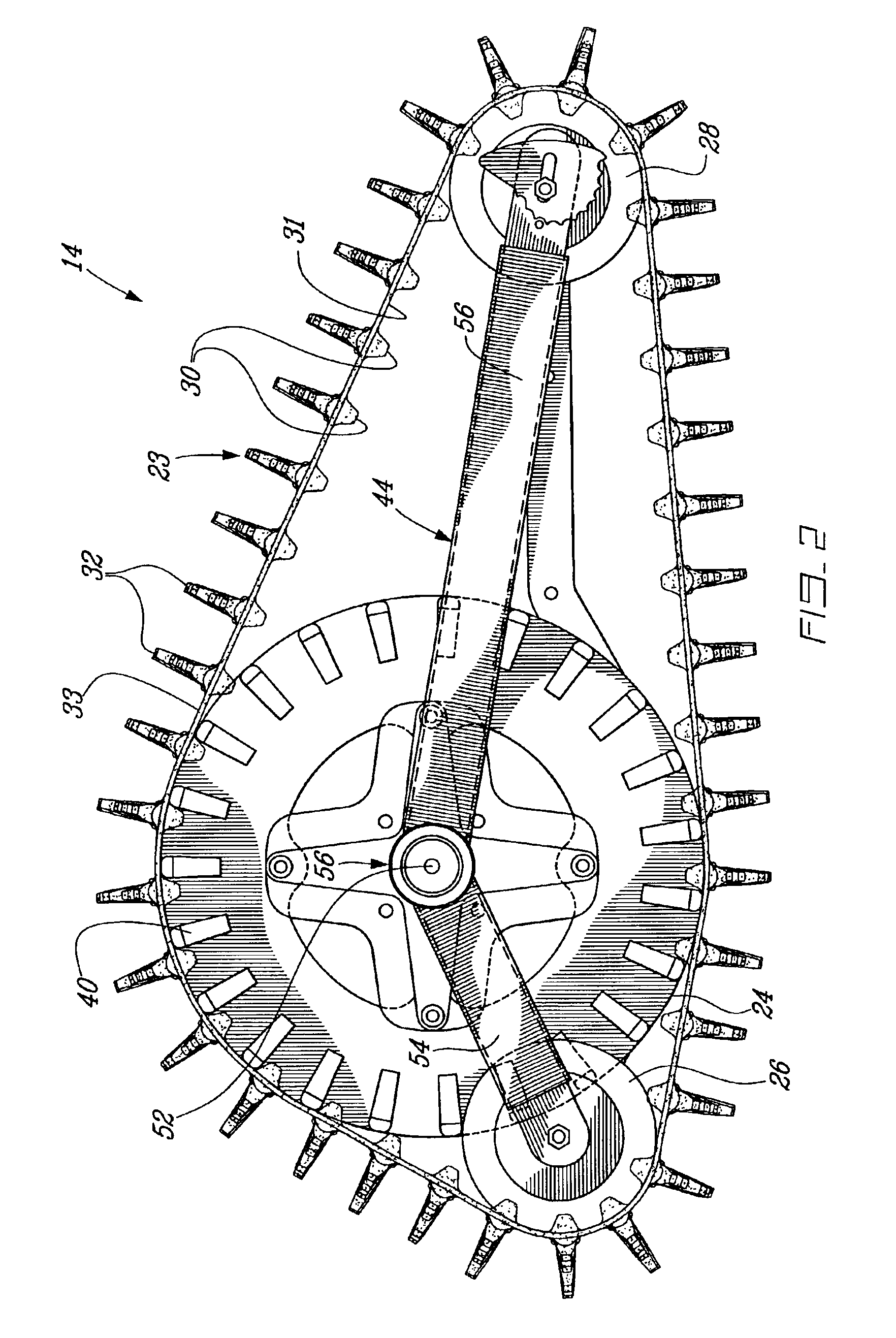 Track assembly for an all-terrain vehicle