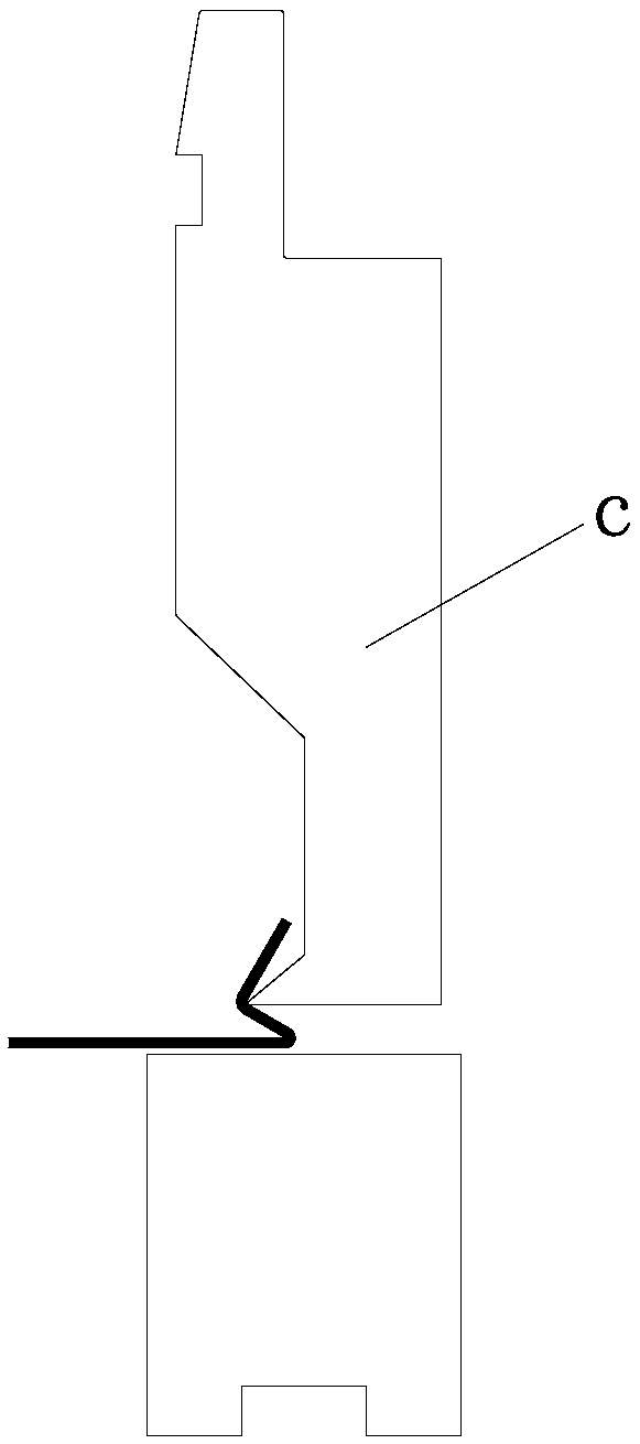 Edge folding and pressing process