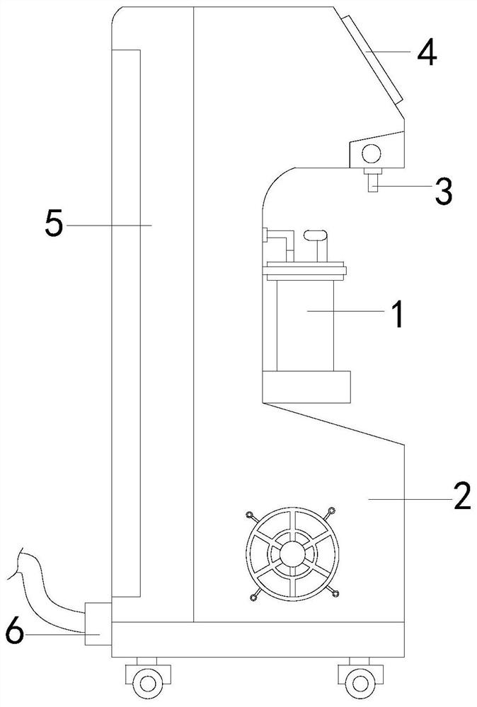 Pediatric negative pressure gastric lavage device for pediatricians