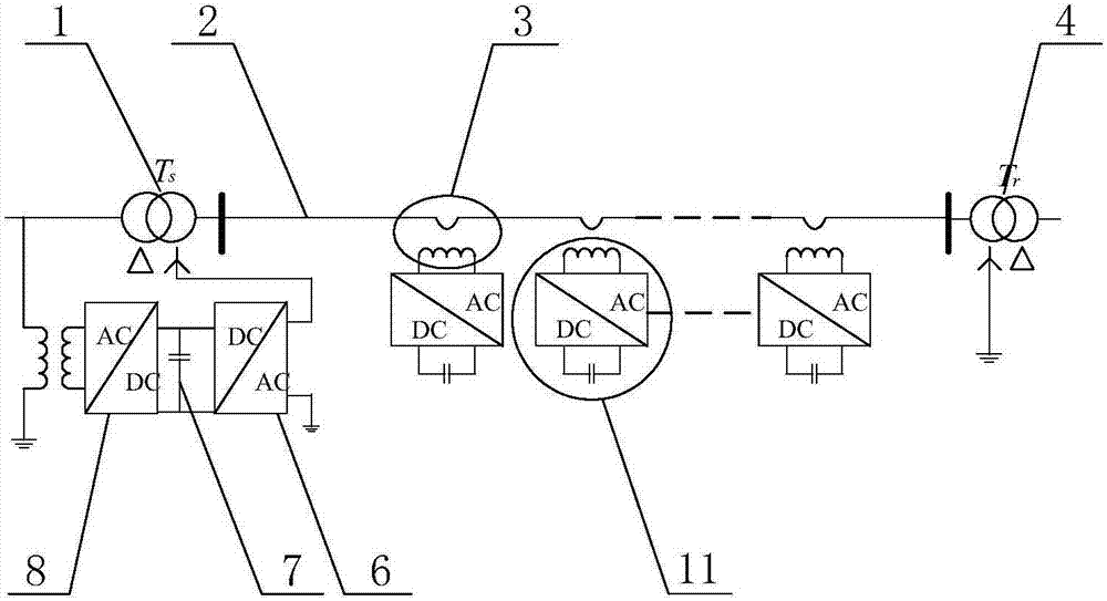 A distributed power flow controller and its control method