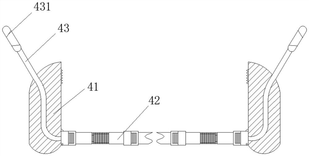 Structure and construction method of small-space floor support plate under roof reverse process construction