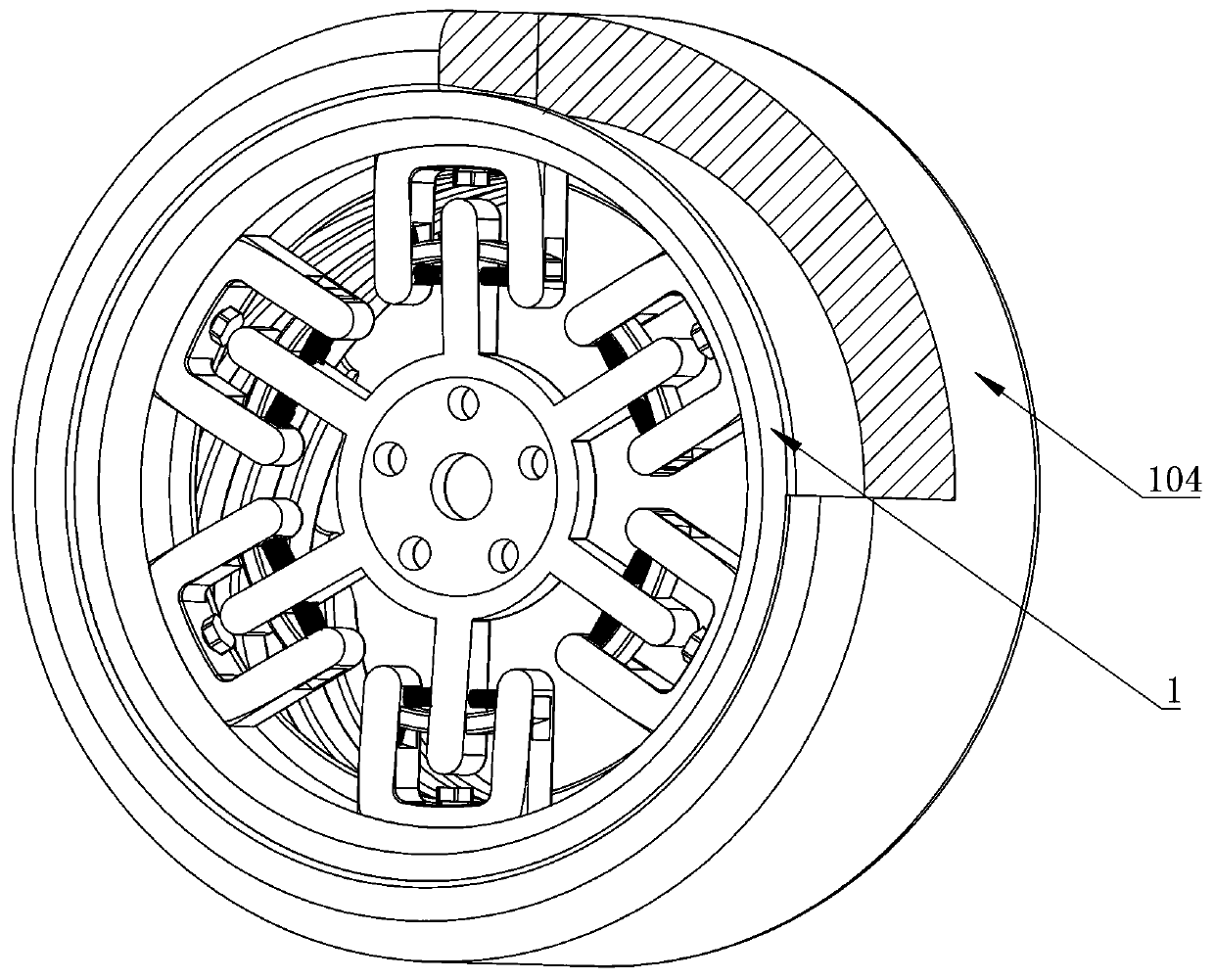 Novel lightweight automobile hub