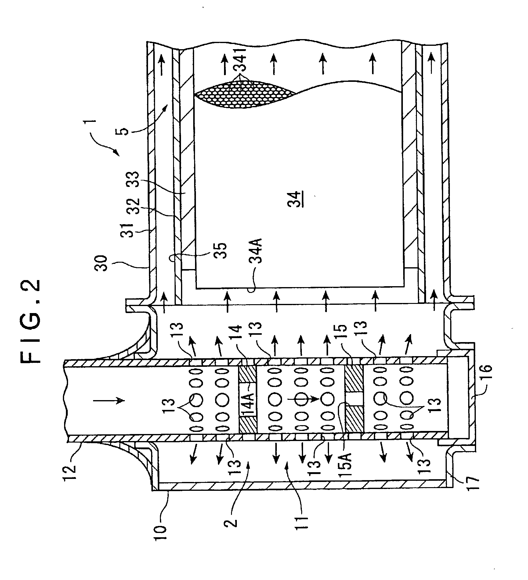 Exhaust gas purifying system for internal combustion engine